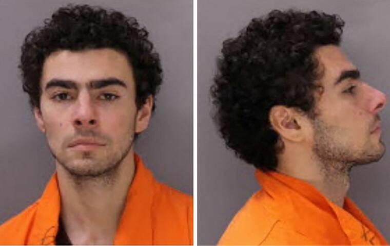 ALTOONA POLICE DEPARTMENT/HANDOUT VIA REUTERS
Luigi Mangione, 26, a suspect in the New York City killing of UnitedHealth executive Brian Thompson, poses for a booking photograph in Altoona, Penn., on Dec. 10, in a combination of photographs. Police claim that they have accumulated overwhelming evidence that Luigi Mangione fatally shot UnitedHealth Group Inc. executive Brian Thompson, on a midtown Manhattan sidewalk in an early morning killing that reverberated across the U.S.